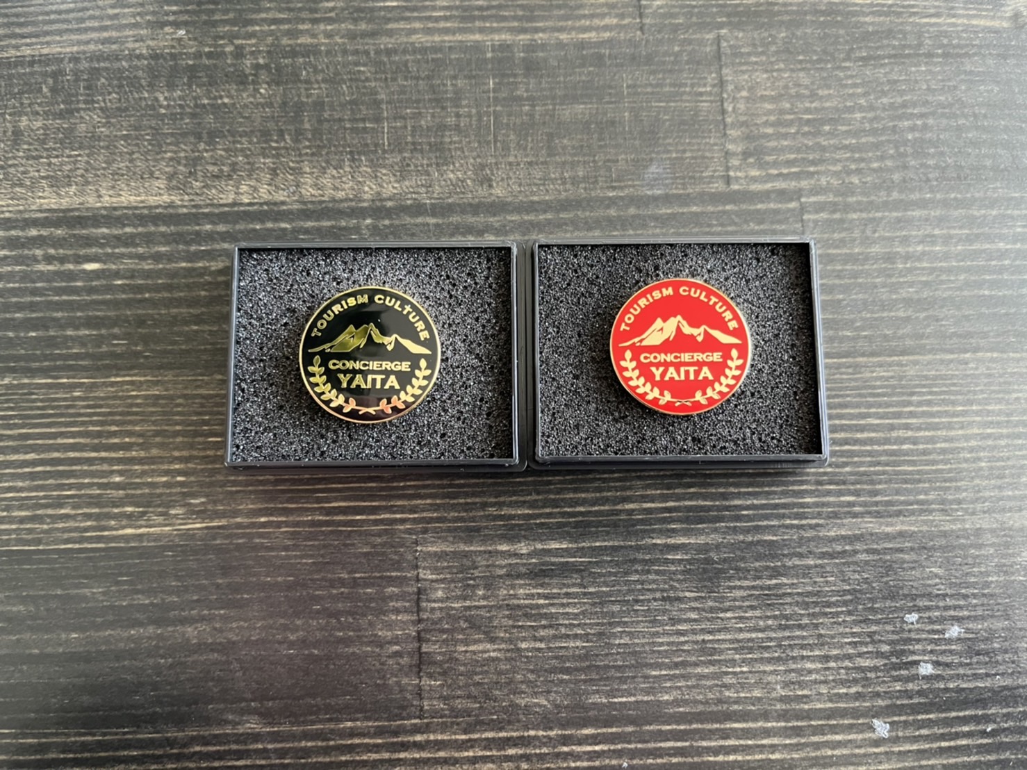 矢板市観光コンシェルジュ・ピンバッチ